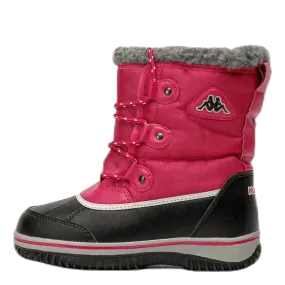 Bates Mid Cut Junior Pink/Black