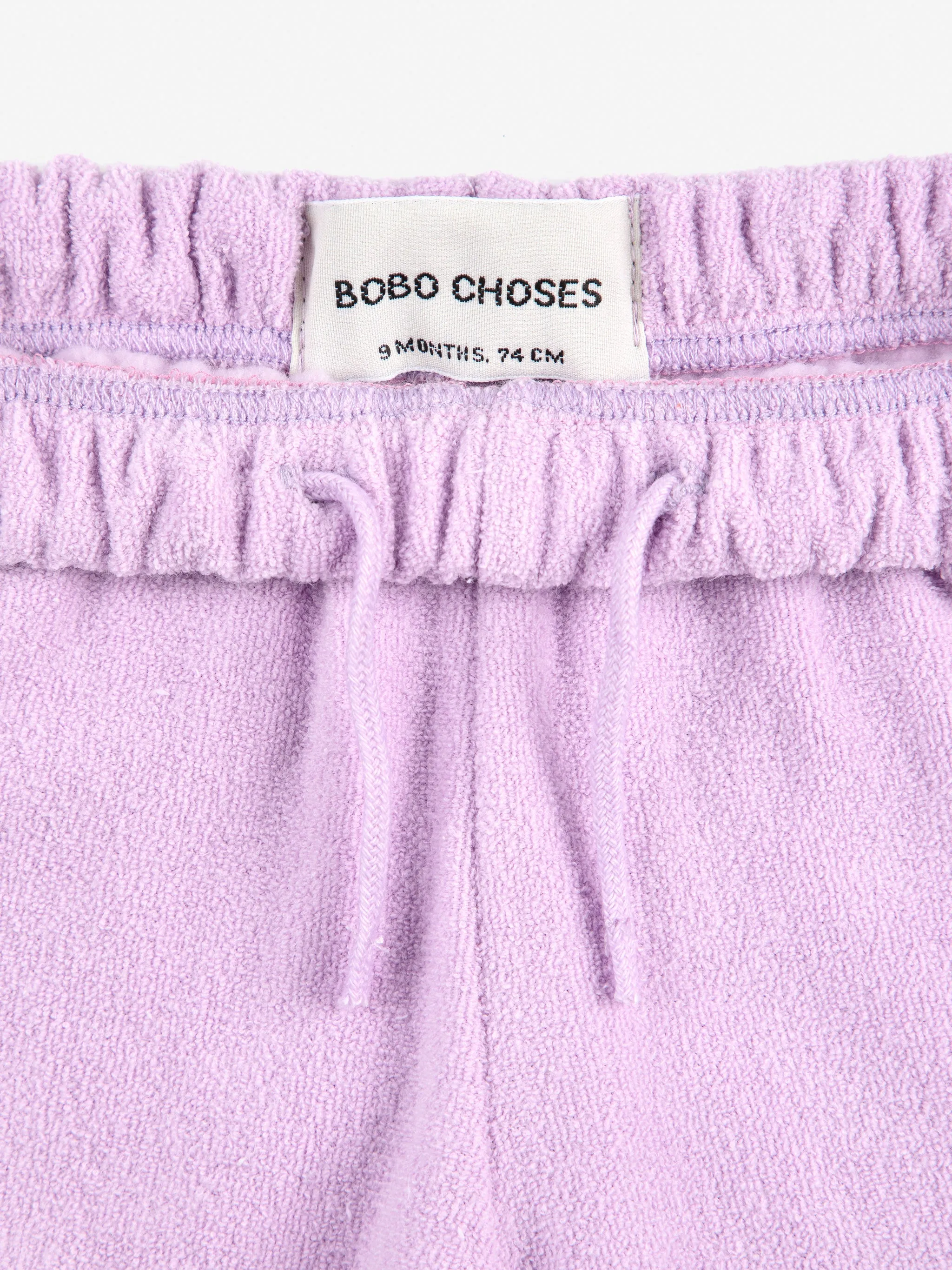 Bobo Choses / BABY / Terry Cloth Jogging Pants / Lila Color Block