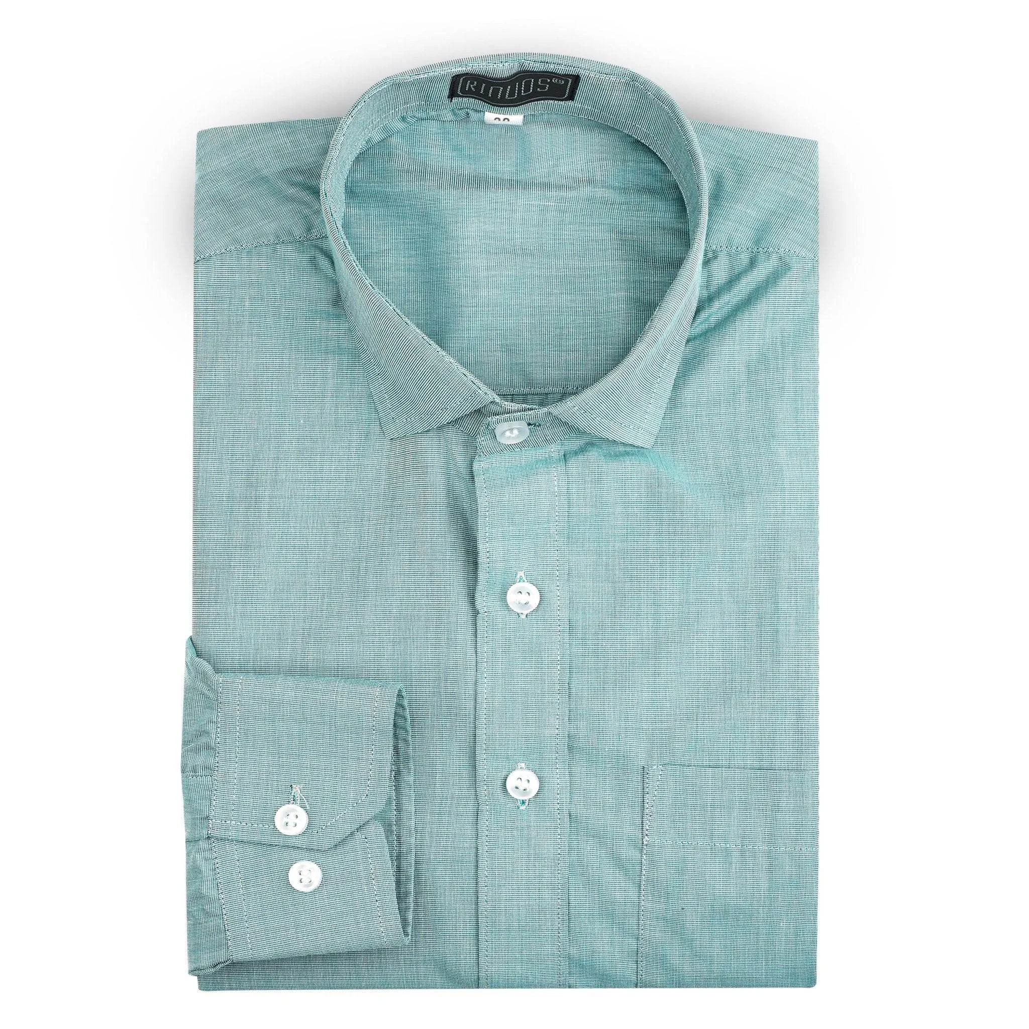 Forest Green Cotton Shirt