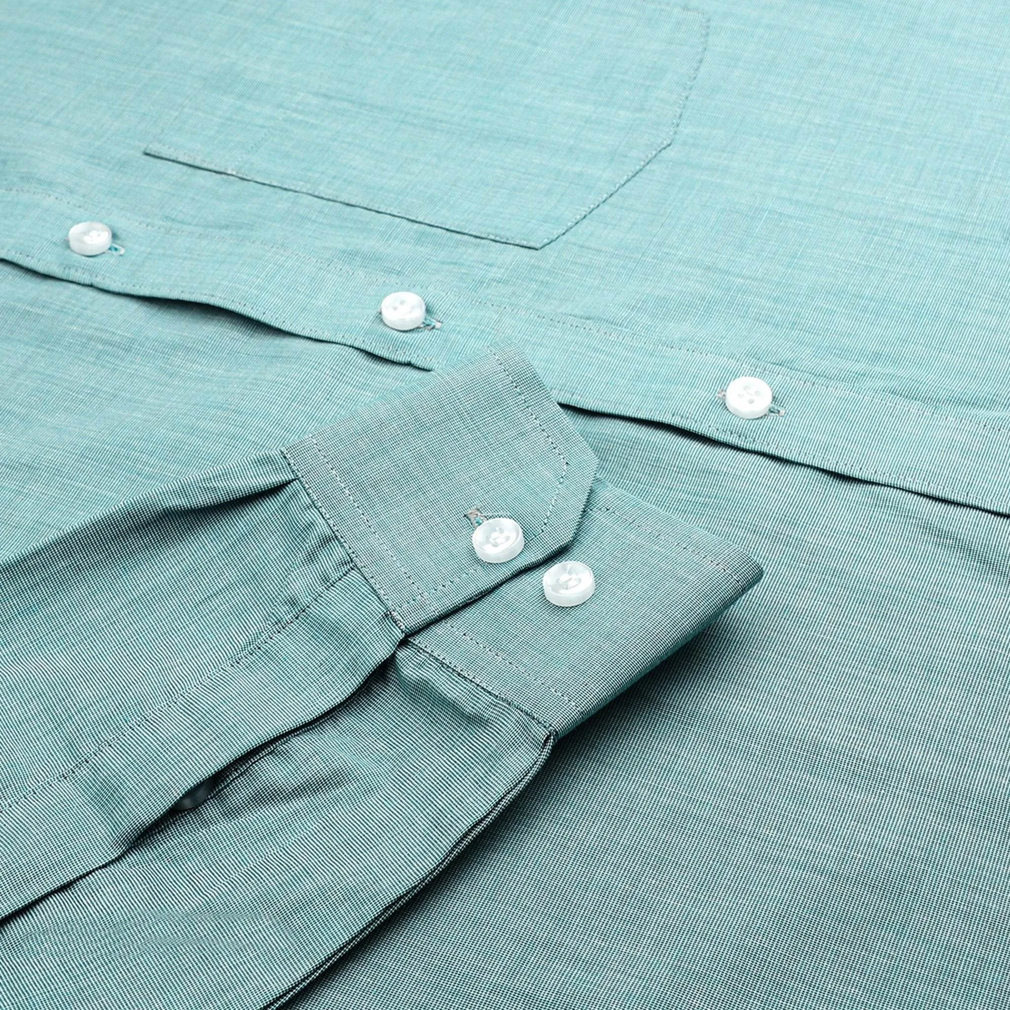 Forest Green Cotton Shirt