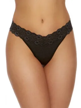 Hanky Panky Heather Jersey Rise Thong