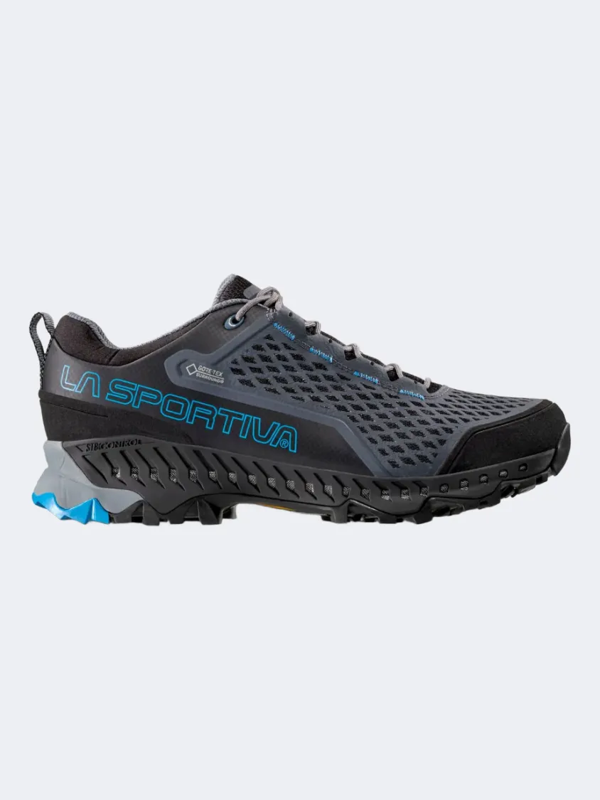 La Sportiva Spire Gtx Men Hiking Shoes Slate/Tropic Blue 24B903614 Blue
