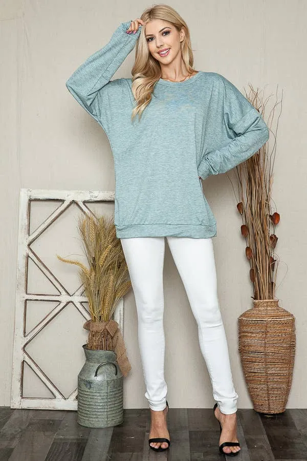 Loose Fit Light Weight Long Sleeve