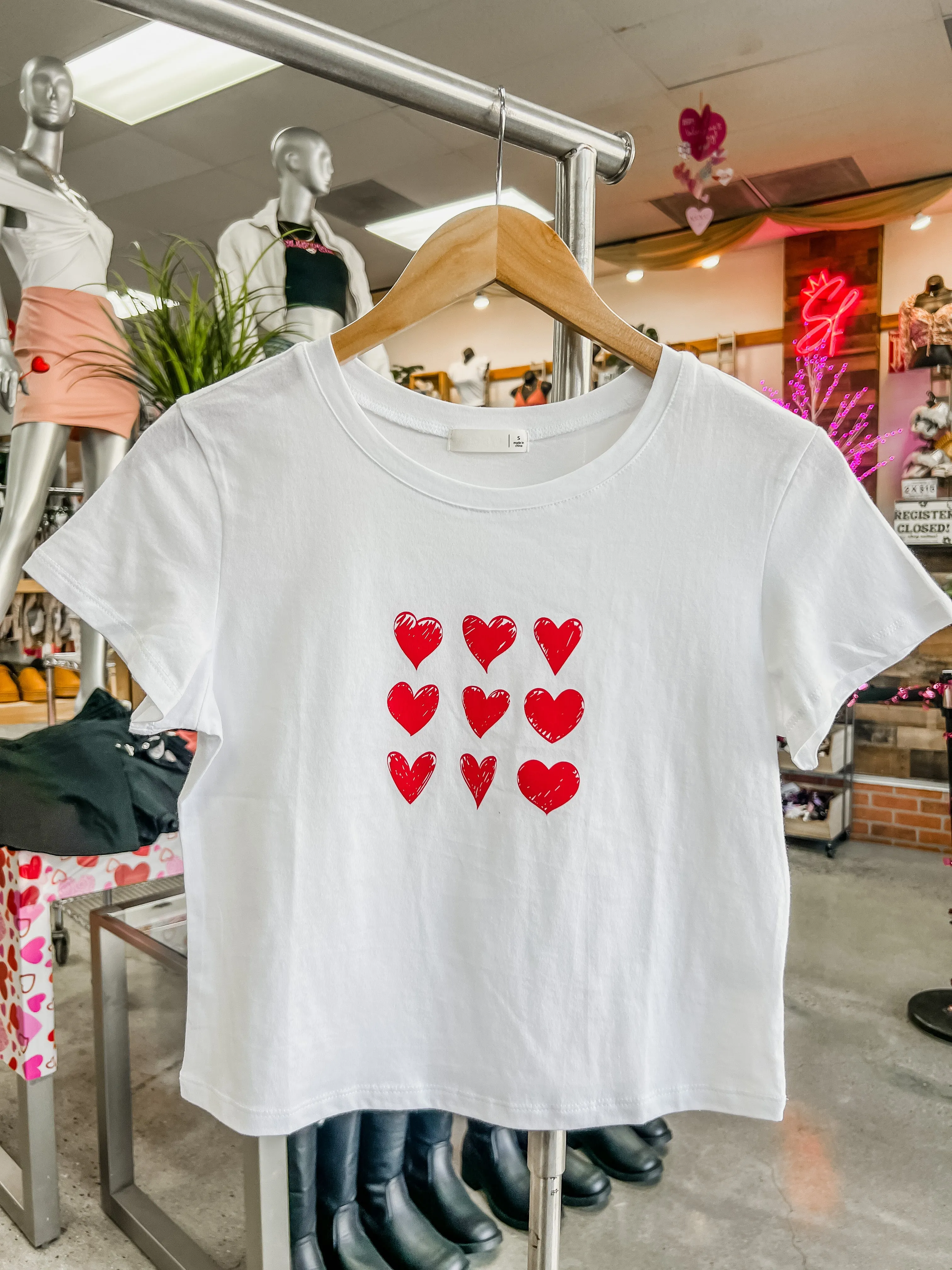 Lover Loose Fit Baby Tee
