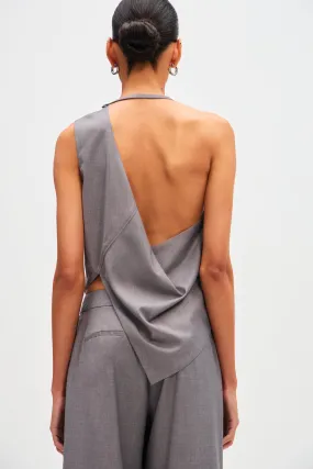 Low-cut mesh top