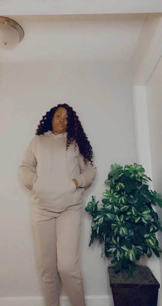 Mocha me Jogging/hoodie set plus size
