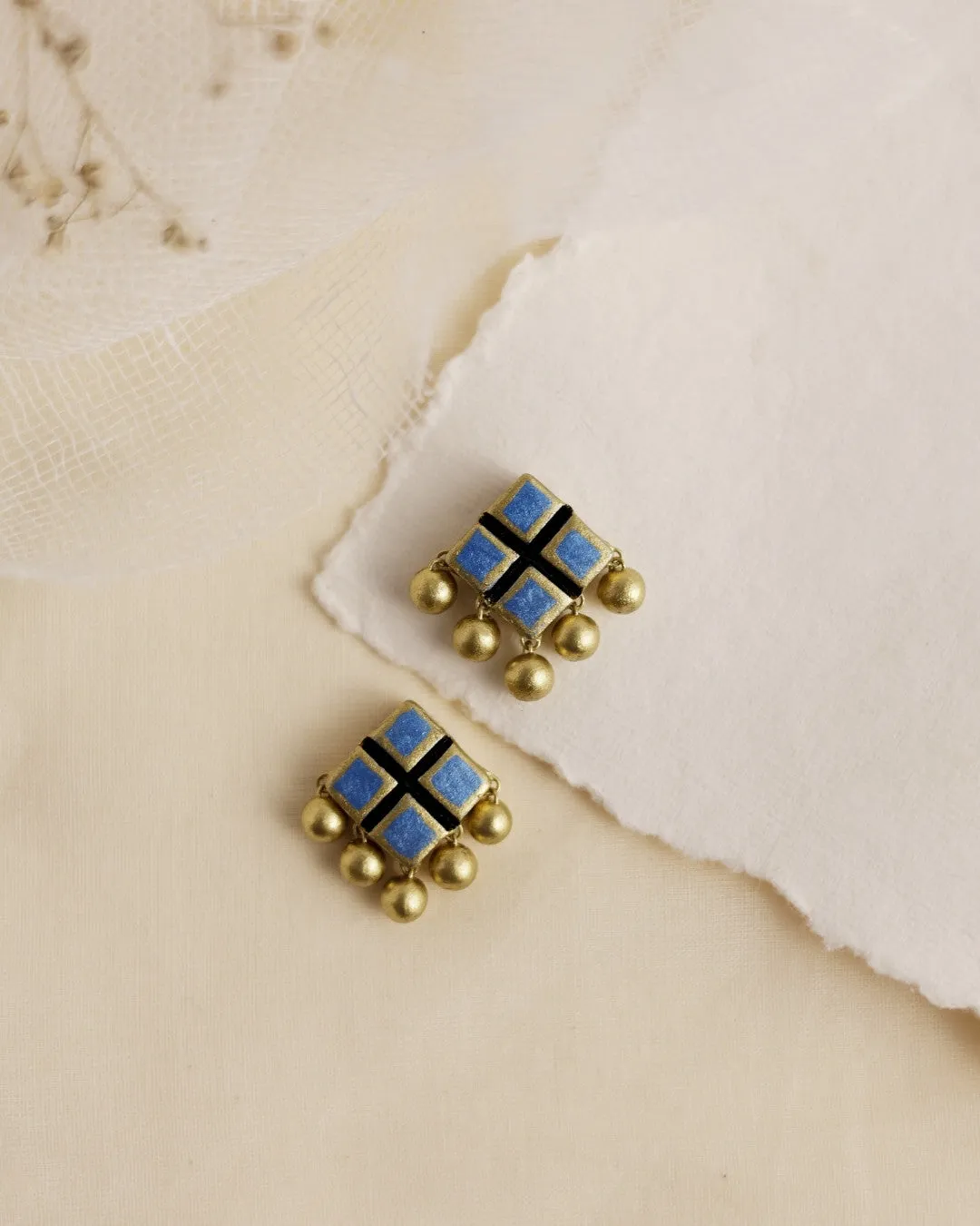 Mosaic Charm Studs