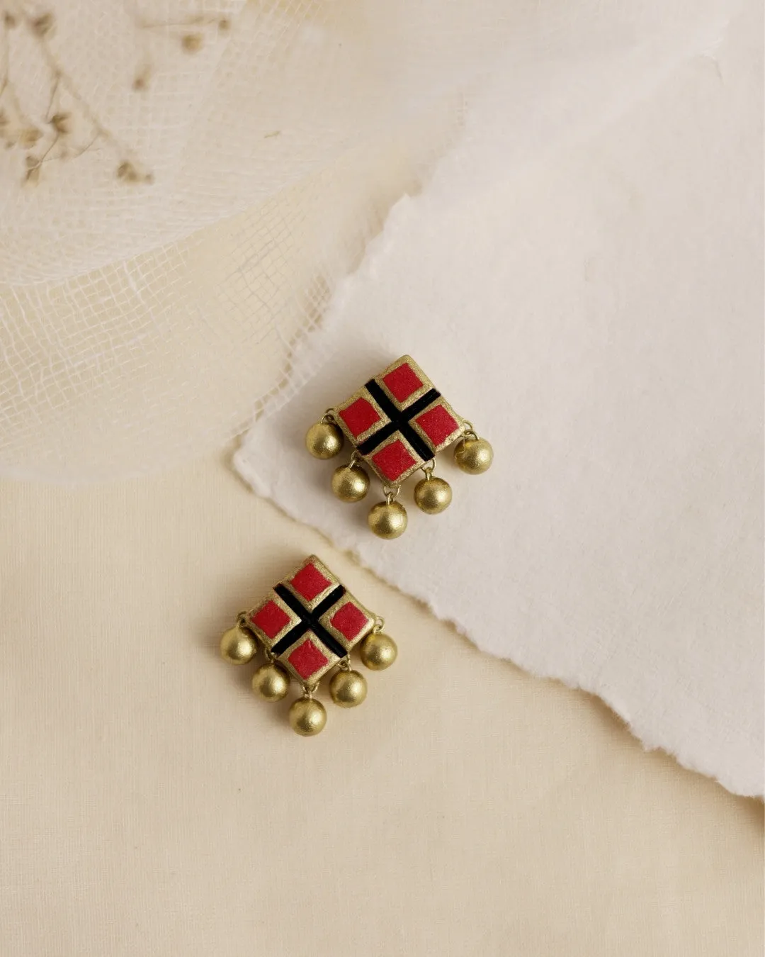 Mosaic Charm Studs