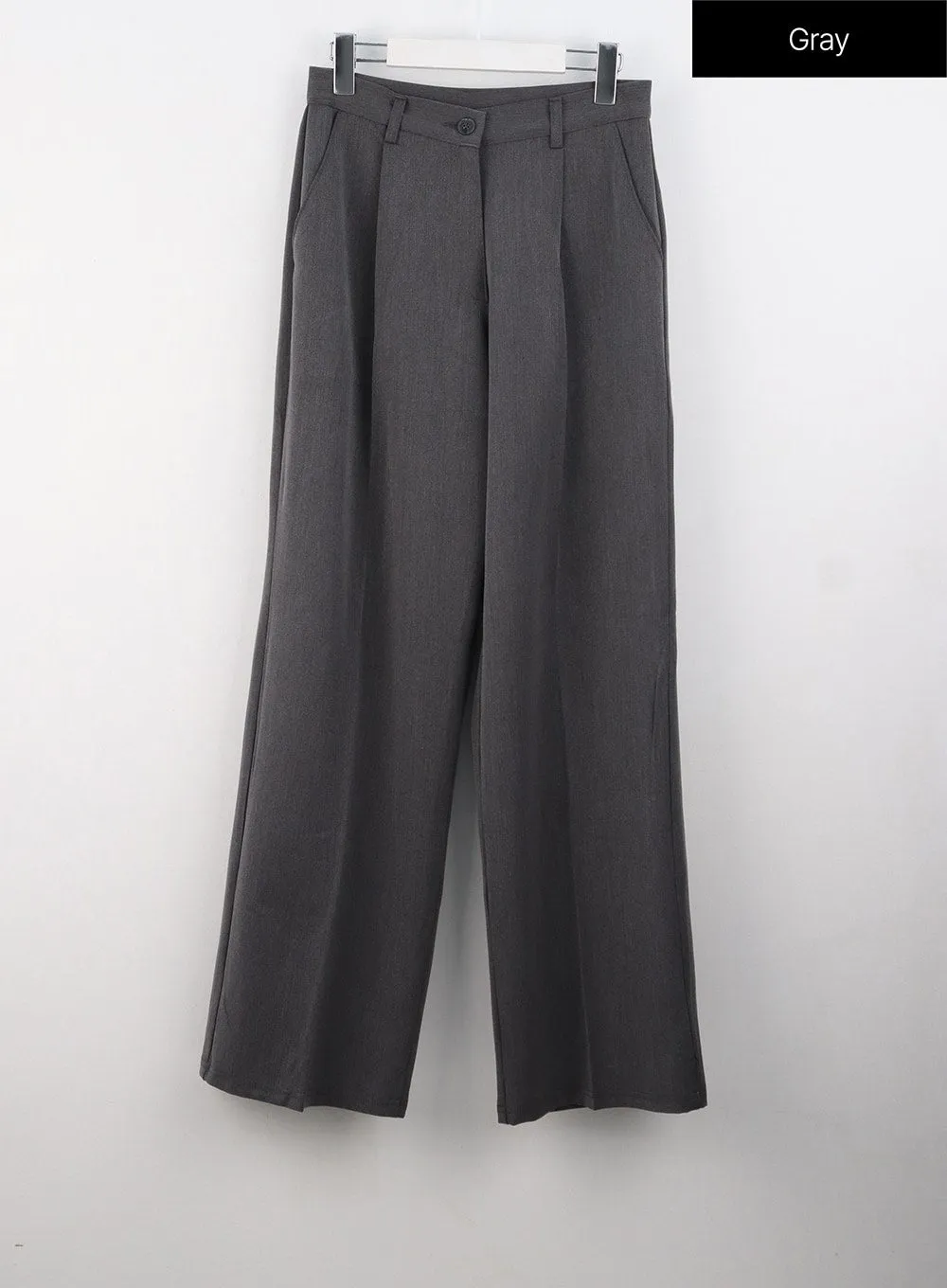 Pintuck Wide Fit Trousers OS305