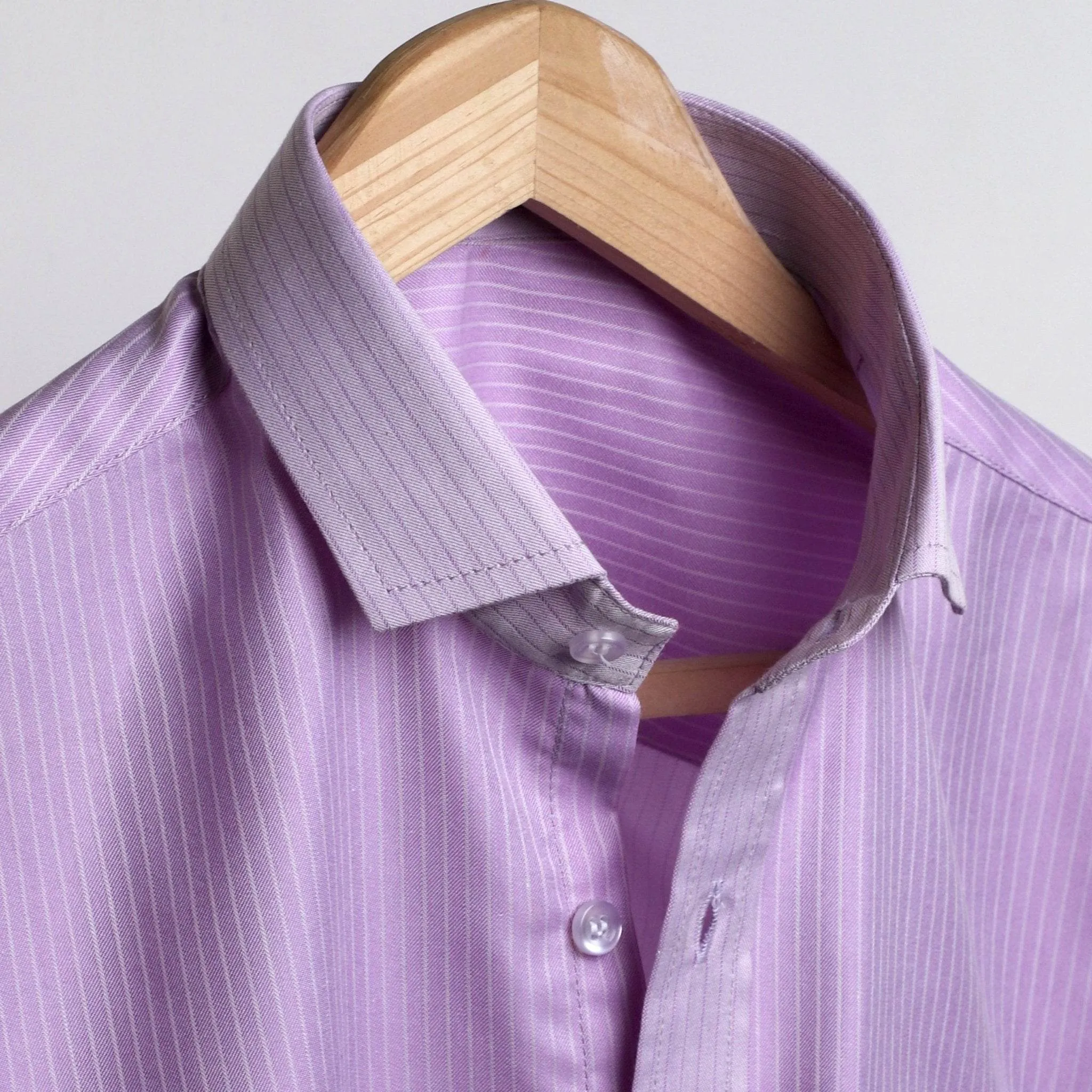 Royal Magenta Stripes Men's Shirt
