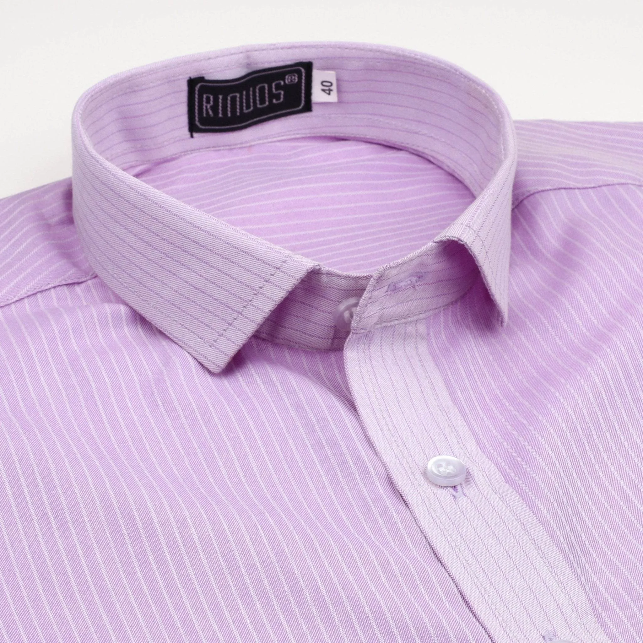 Royal Magenta Stripes Men's Shirt