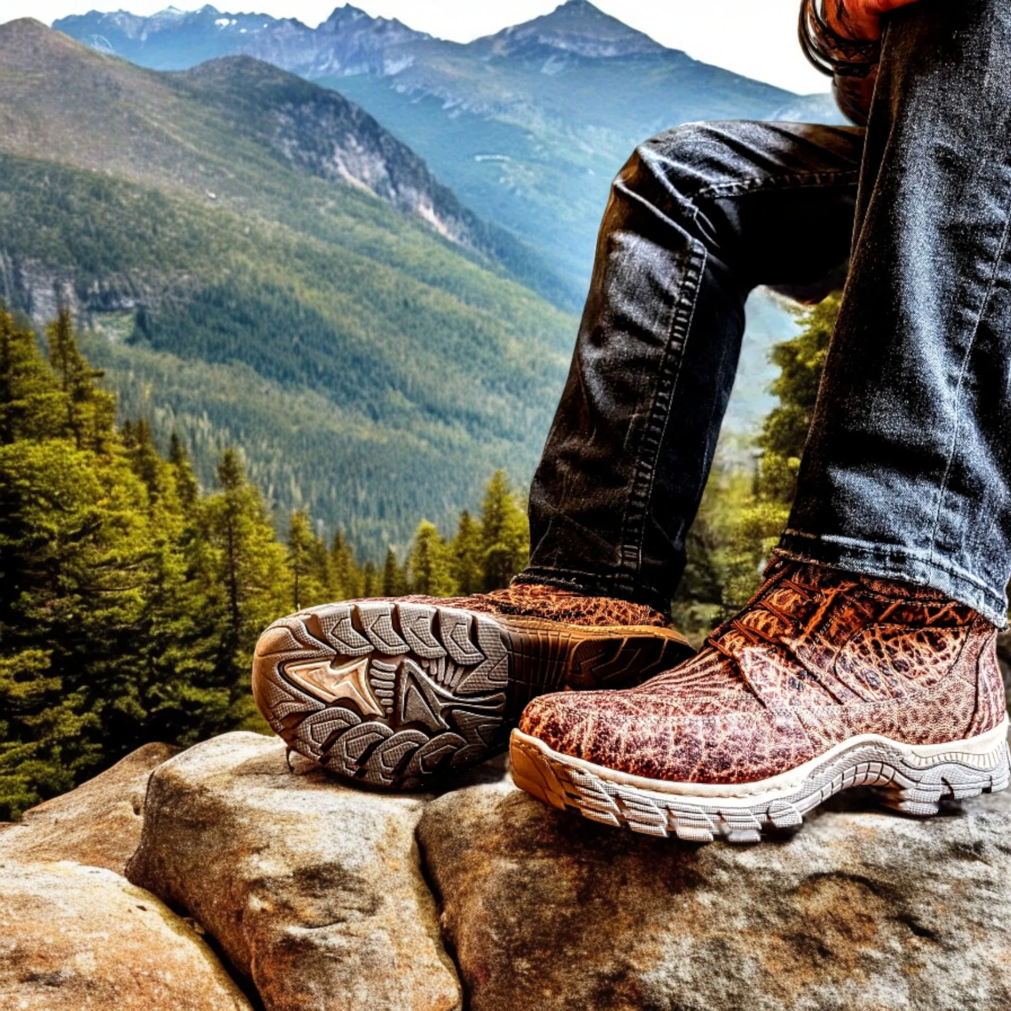 Sobèk's Elephant Leather Hiking Boots