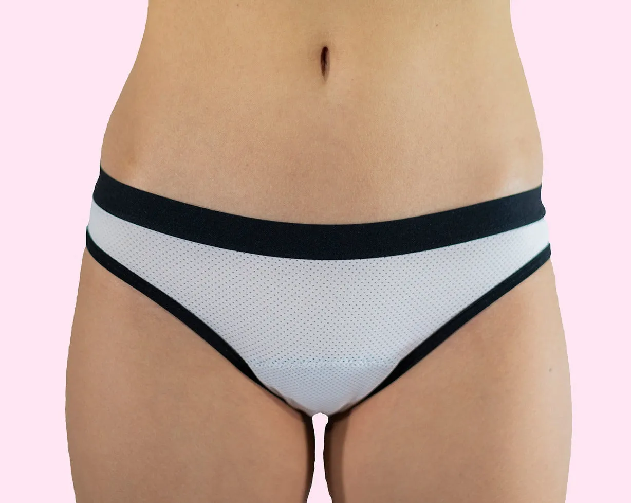 Sports Mesh Period Brief in Moderate Absorbency