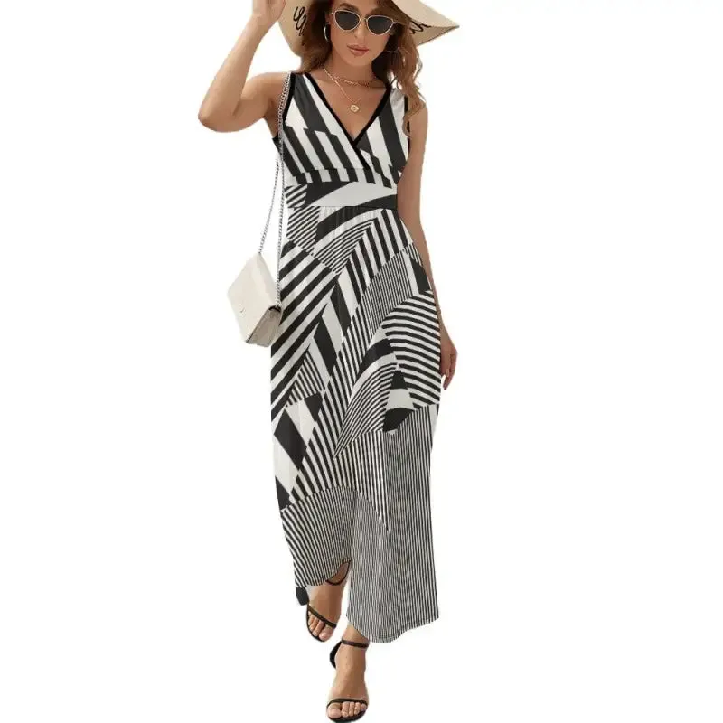Strut Your Stuff in This Sassy Striped Maxi Dress